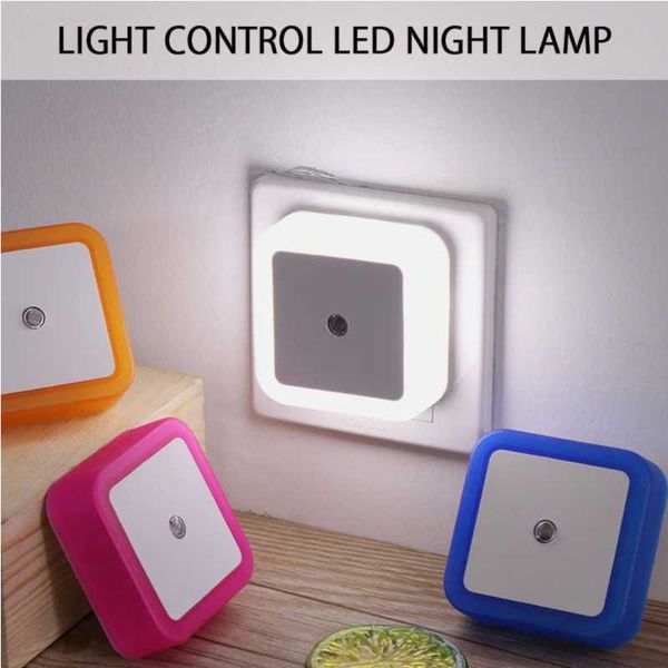 Auto Motion Sensor LED Night Light Lamps Bedroom Wall Mounted Auto On ...