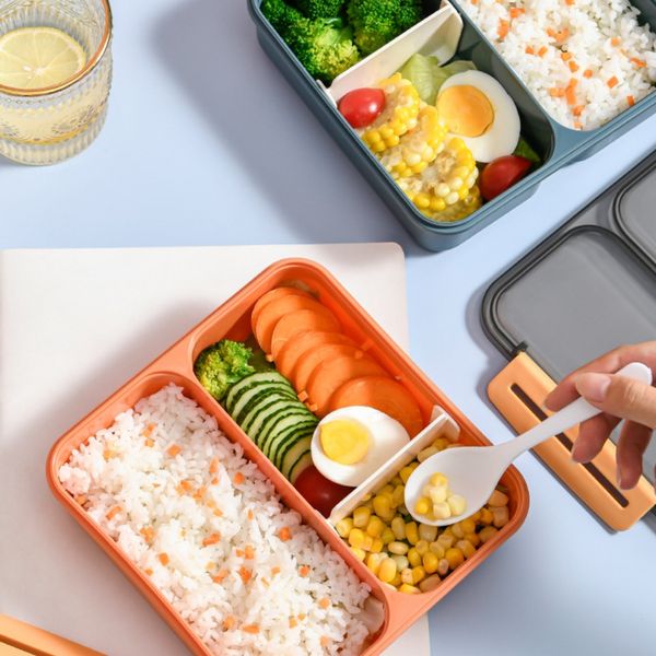 Lunch Box for Office Workers, Microwave Heating, Thickeneded Food