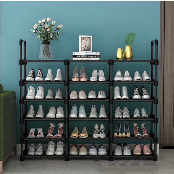 Assembled Shoe Rack DIY Assembled Space-saving Shoe Organizer Shelf ...