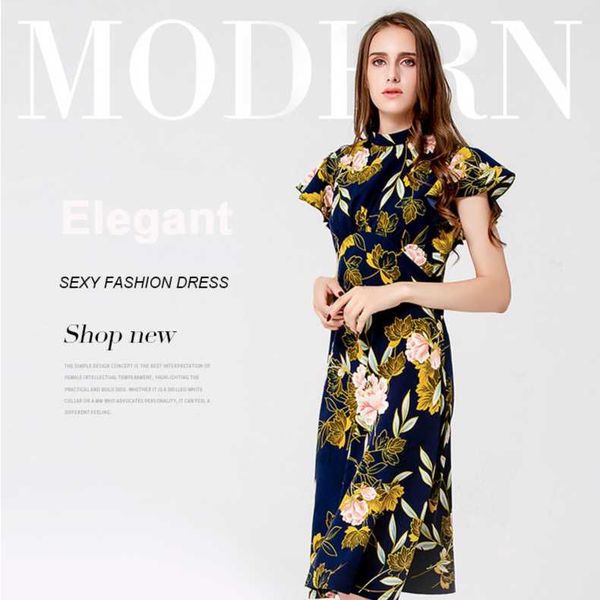 GODDESS 2022 Retro Style Dress New Fashion Design Sexy Dress for Elegant Lady with 2 Colors Short Sleeve Dress - L192 GODDESS 2022 Retro Style Dress New Fashion Design Sexy Dress for Elegant Lady with 2 Colors Short Sleeve Dress - L192