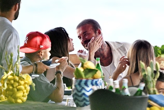 David Beckham និងភរិយា 