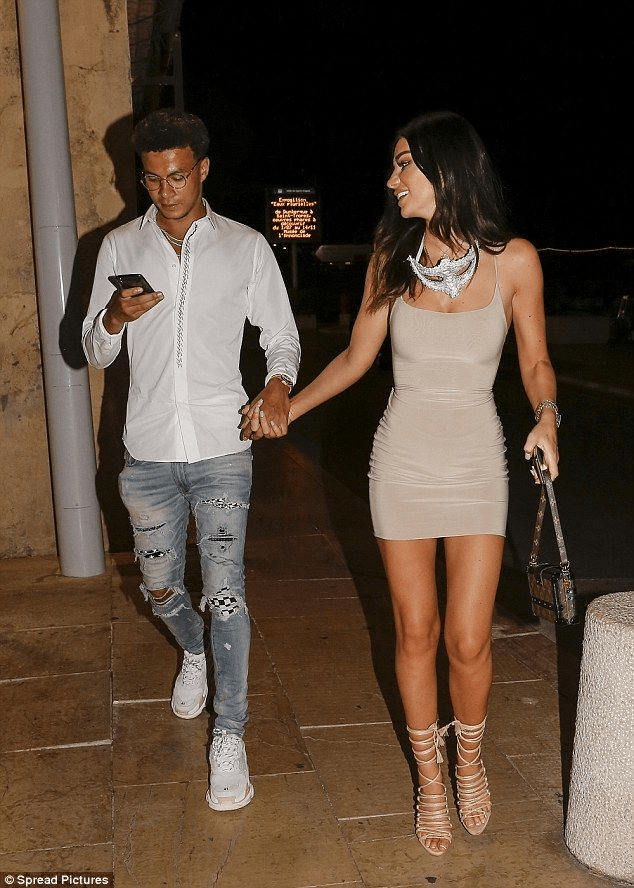  ខ្សែបម្រើ Dele Alli និងអតីតមិត្តស្រី Ruby Mae