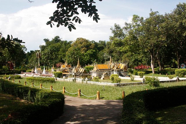 ទិដ្ឋភាពនៅក្នុងភូមិវប្បធម៌កម្ពុជា
