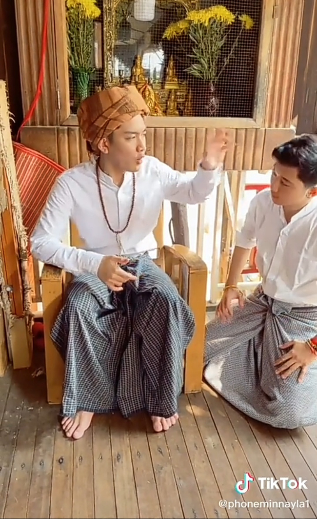 Photo Credit-Phone Min Nay La's Tik Tok Acc