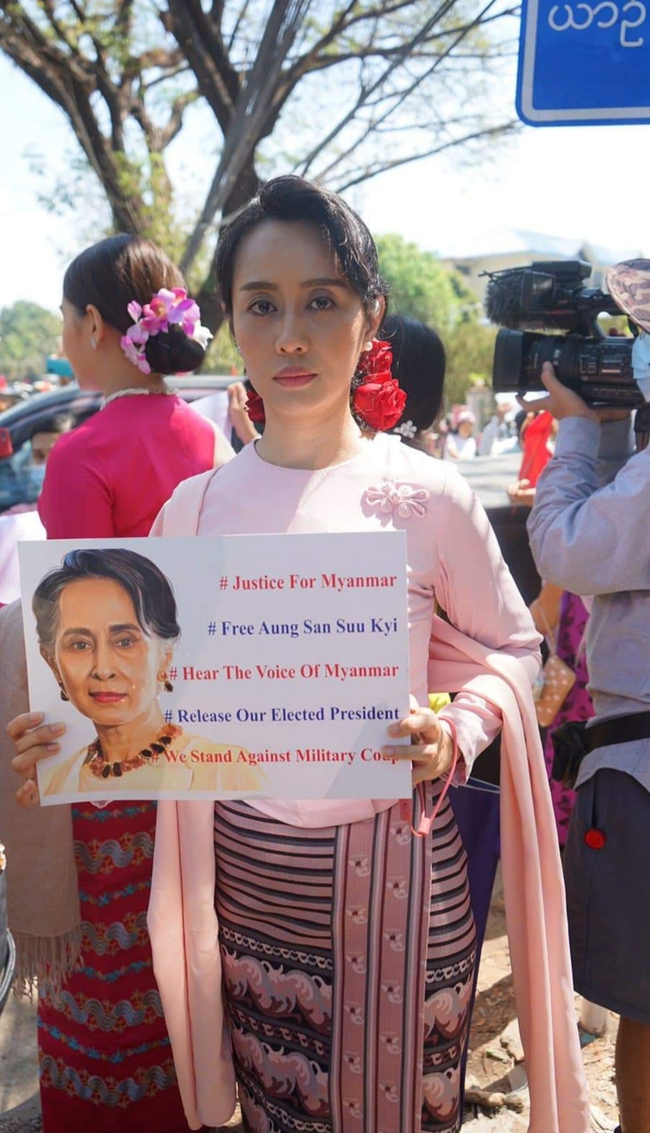 Photo credit- Mya Hnin Yee Lwin's Facebook acc