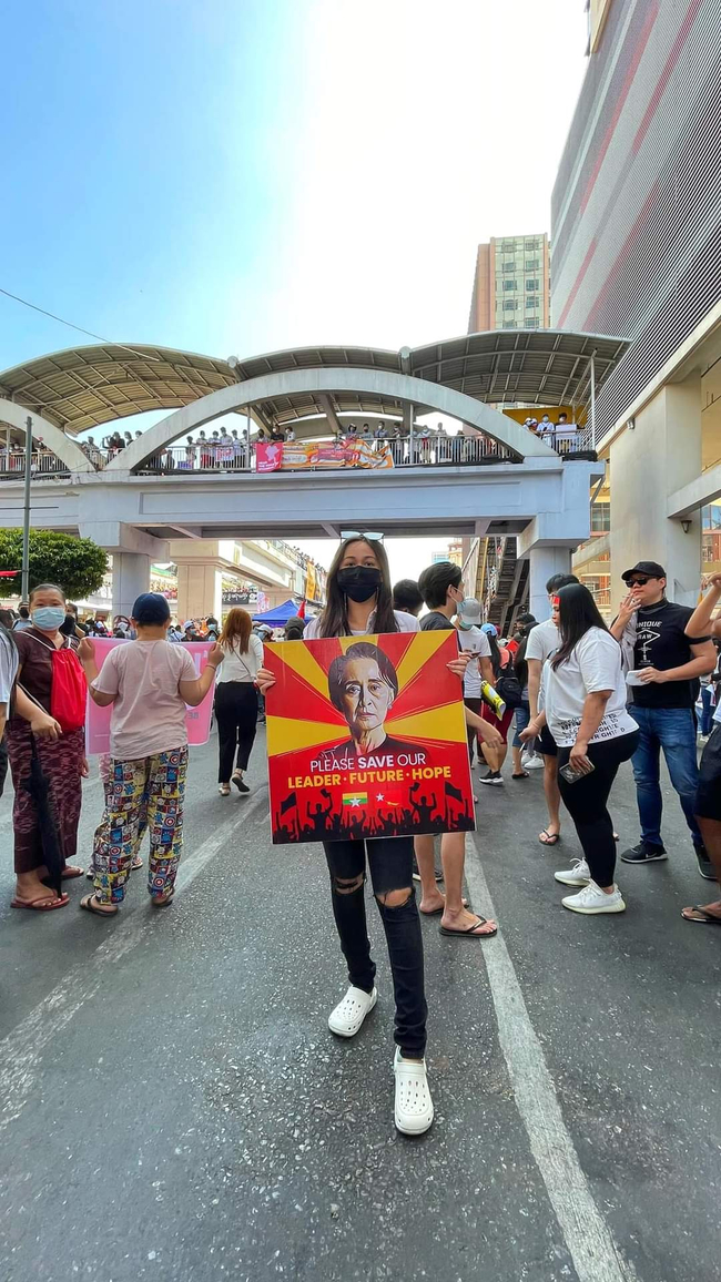 Photo Credit: Nann Thuzar ' Facebook Page