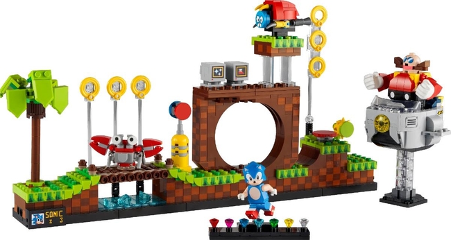 Sonic the Hedgehog logo set(credit:lego.com)