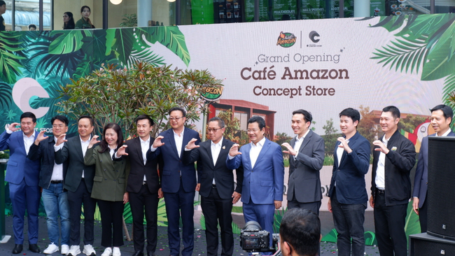 ប្រណិតទាក់ភ្នែក! ហាង Café Amazon Concept Store ដំបូងគេនៅកម្ពុជា ...