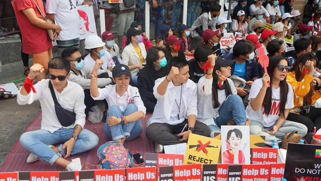 Photo credit- Mya Hnin Yee Lwin's Facebook acc