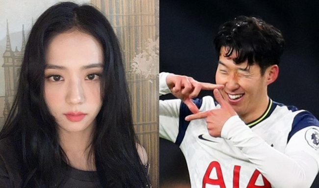  Jisoo និង Son Heung Min