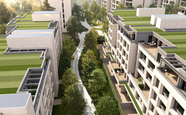 အိမ်ယာရဲ့ 3D မော်ဒယ်ပုံစံ