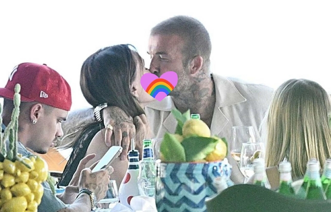 David Beckham និងភរិយា 