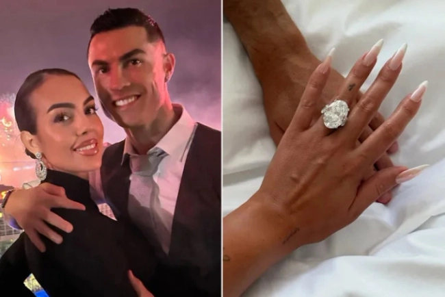 Cristiano Ronaldo និងគូស្នេហ៍ Georgina Rodríguez 