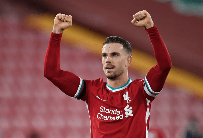 កីឡាករ Jordan Henderson