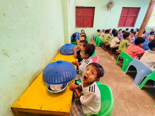 Photo Credit:YGW ပရဟိတမိဘမဲ့ကျောင်း Fb page