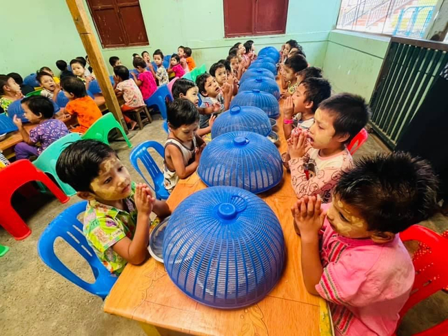 Photo Credit:YGW ပရဟိတမိဘမဲ့ကျောင်း Fb page