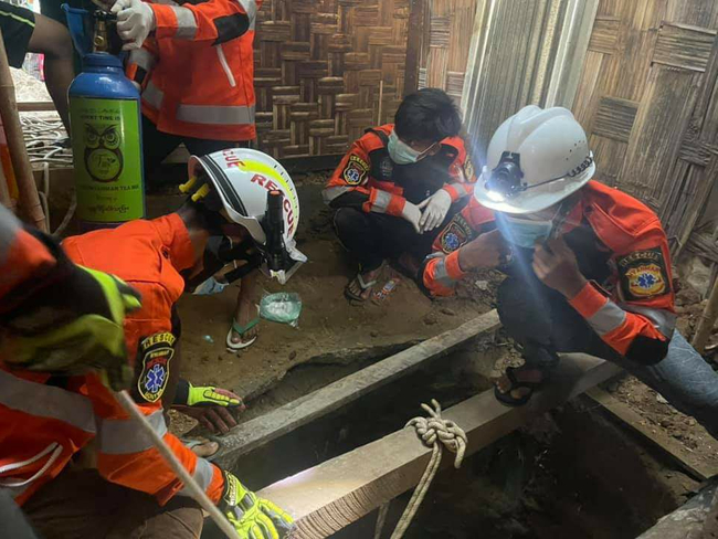 Photo Credit -မြန်မာနိုင်ငံလူမှုကယ်ဆယ်ရေးအဖွဲ့ မုံရွာမြို့