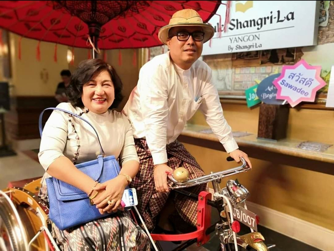 Photo Credit:Aye Thida's Facebook Account