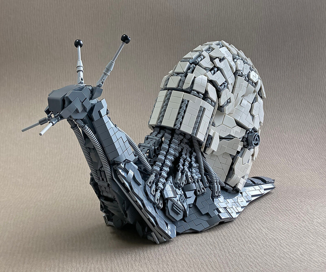 Lego ခရုရုပ် (credit:Mitsuru's IG)