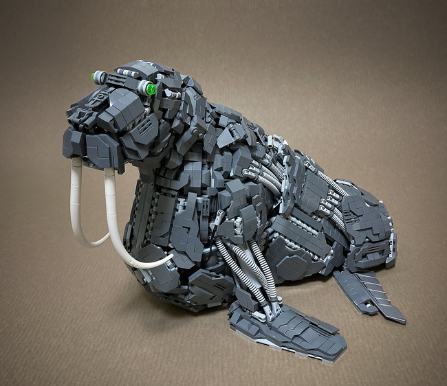 Lego ပင်လယ်ဖျံ&nbsp; (credit:Mitsuru's IG)