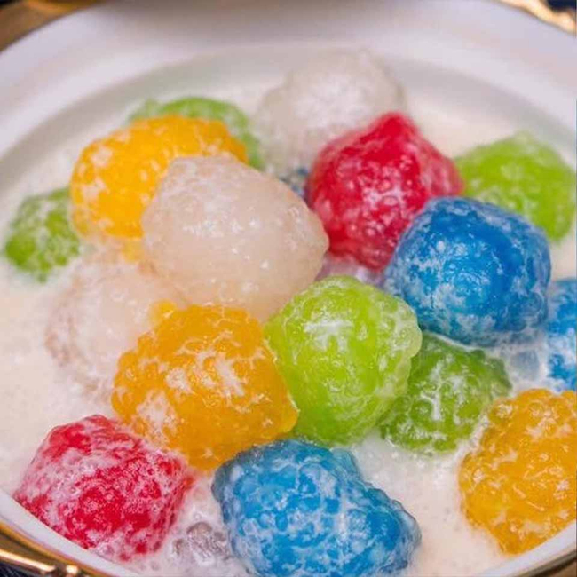 រូបភាព បង្អែមគ្រាប់សាគូរស្នូលសណ្តែក