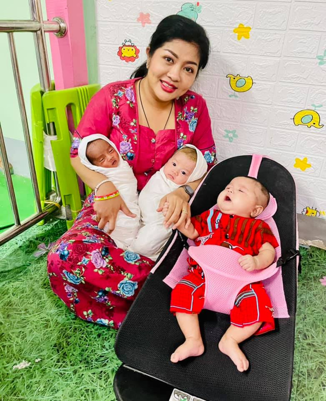 Photo Credit : Khine Hnin Wai's Facebook Acc