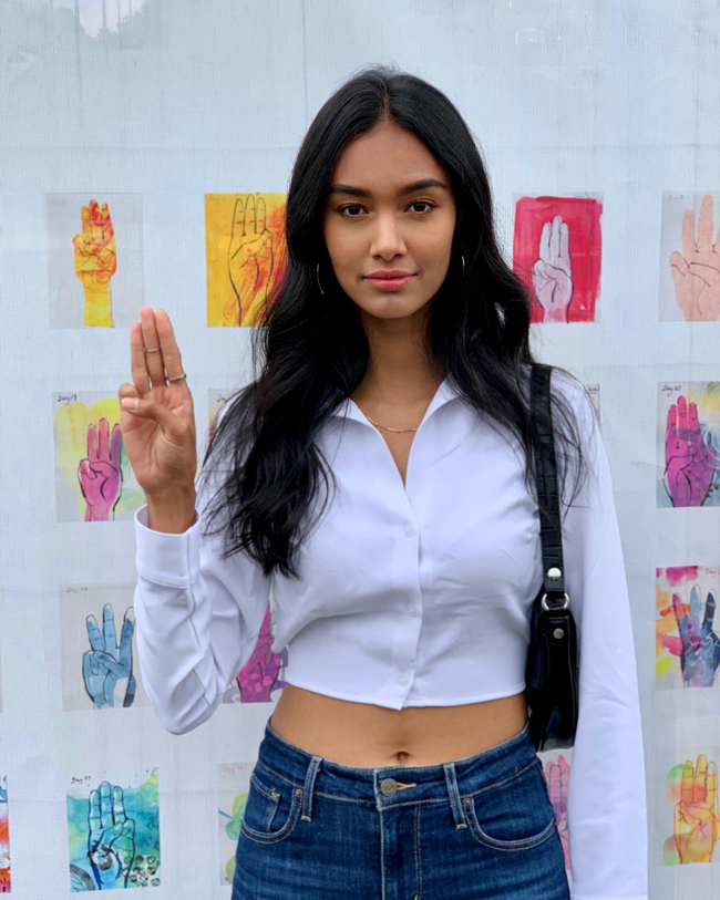 Photo Credit - May Myat Noe's Facebook Acc