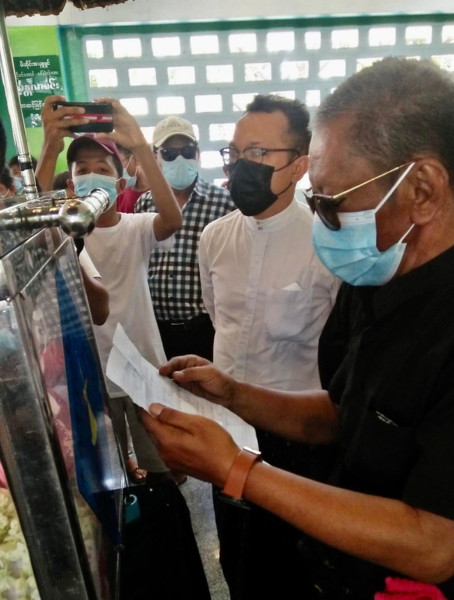 Photo Crd- U Kaung Kyaw’s Facebook Account 