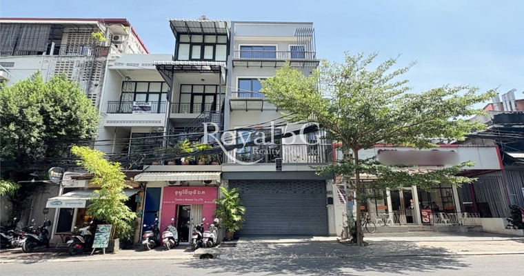 Shophouse for rent - Tonle Bassac
