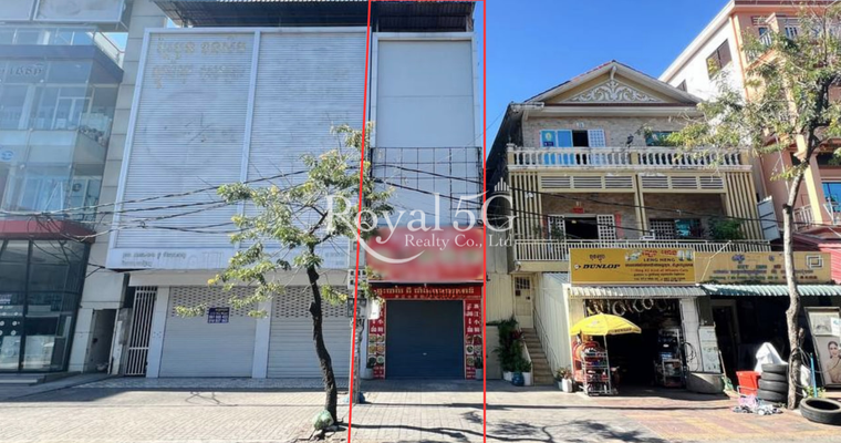 Shophouse for rent - Sangkat Tumnob Terk