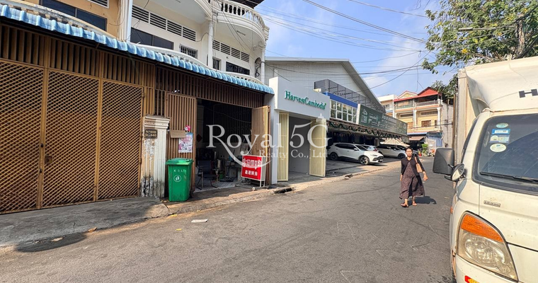 ផ្ទះអាជីវកម្មសម្រាប់ជួលសង្កាត់ទួលទំពូង២ ខណ្ឌចំការមន  ភ្នំពេញ