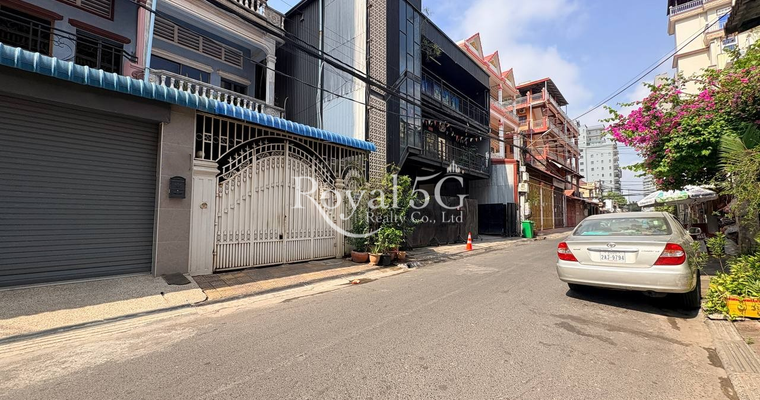 ផ្ទះអាជីវកម្មសម្រាប់ជួលសង្កាត់ទួលទំពូង១  ខណ្ឌចំការមន​  ភ្នំពេញ