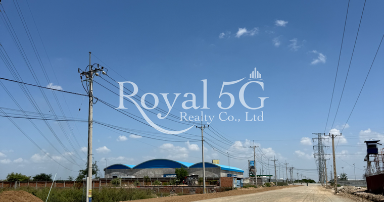 Land for Sale near 60m Hun Sen Blvd