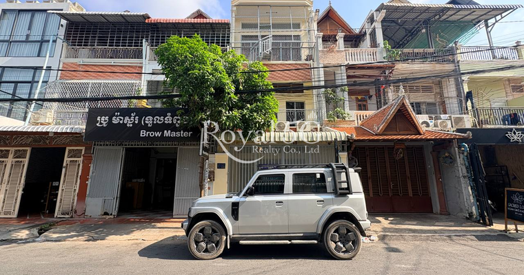 ផ្ទះអាជីវកម្មសម្រាប់ជួលសង្កាត់ទួលទំពូង១ ខណ្ឌចំការមន  ភ្នំពេញ​