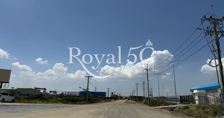 Land for Sale near 60m Hun Sen Blvd