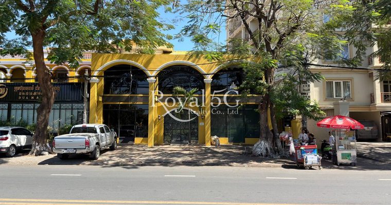 Commercial For Rent Along Samdach Sothrearos Blvd