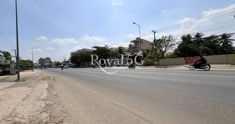 Land For Rent National Road1 Sangkat Veal Sbov Khan Chbar Ampov