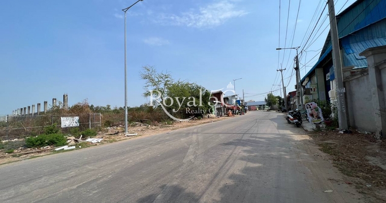 Land for rent street 1800 russey keo