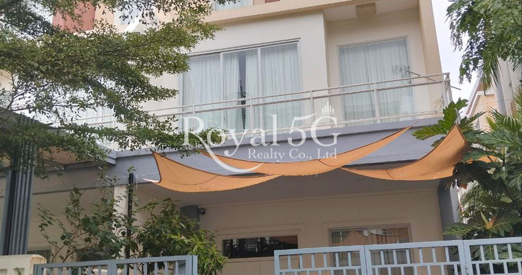 Twin Villa For sale - Borey Orkide 6A ,Khan Chroy Chongva