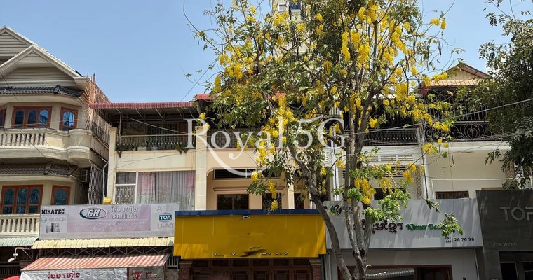 ផ្ទះអាជីវកម្មសម្រាប់ជួល សង្កាត់ទួលទំពូង១  ខណ្ឌចំការមន​  ភ្នំពេញ