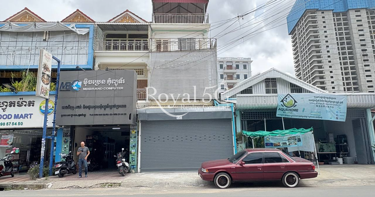 ផ្ទះល្វែងជួលនៅផ្សារដើមថ្កូវ ខណ្ឌចំការមន