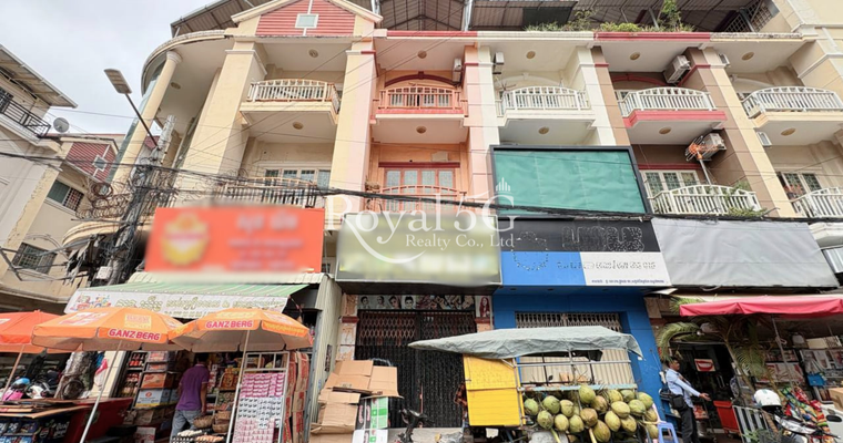 ផ្ទះសម្រាប់ជួល - ជិតផ្សារបឹងត្របែក សង្កាត់បឹងត្របែក ខណ្ឌចំការមន ភ្នំពេញ