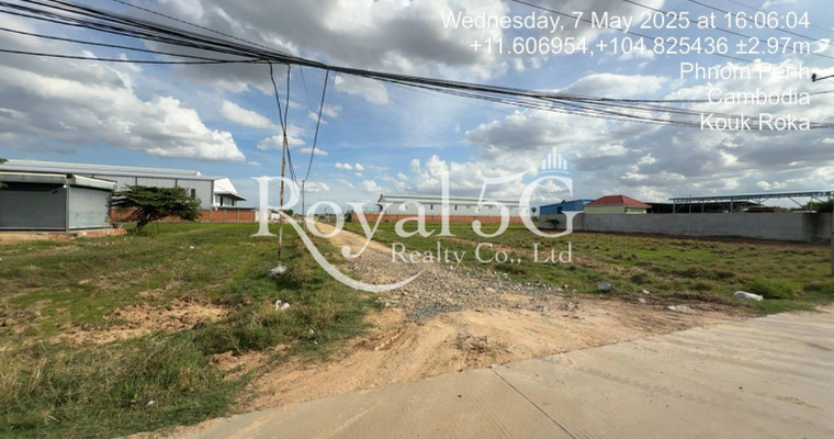 Land for Rent near Tomnum Kob  Srov   Road