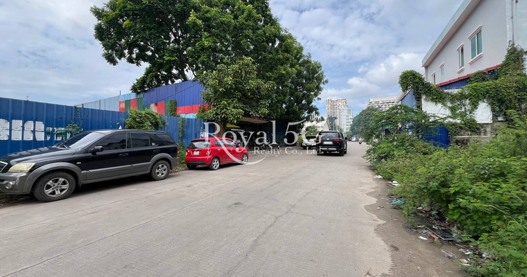 Land for rent at phnompenh thmei