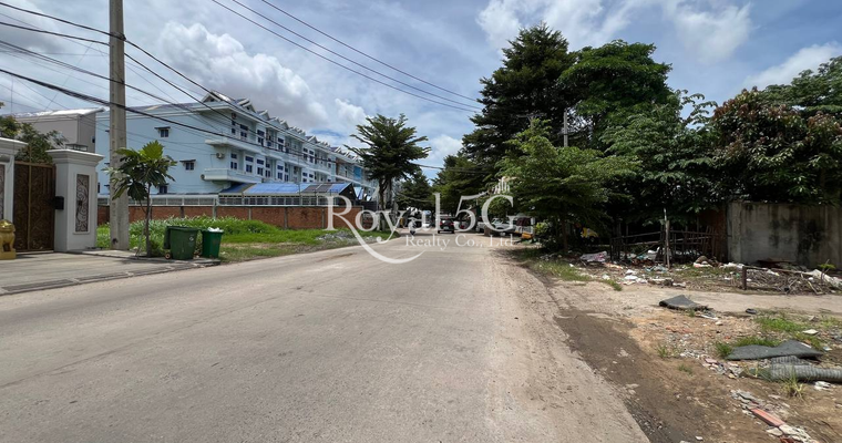 Land for rent at phnom penh thmei