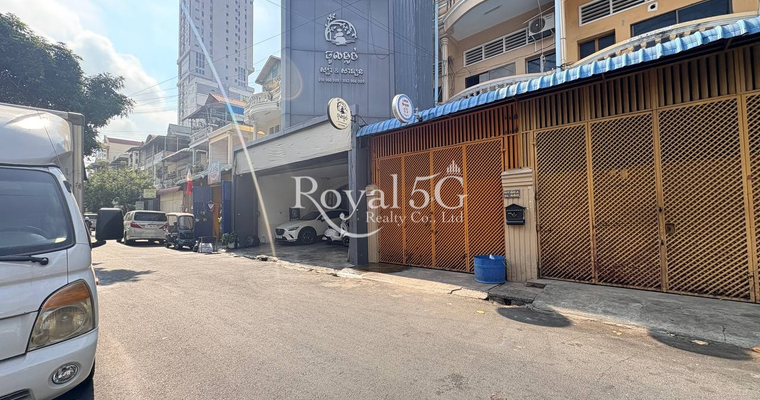 ផ្ទះអាជីវកម្មសម្រាប់ជួលសង្កាត់ទួលទំពូង២ ខណ្ឌចំការមន  ភ្នំពេញ