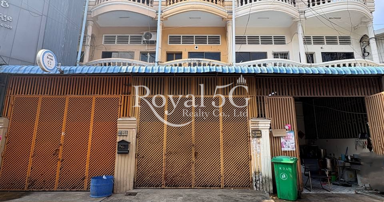 ផ្ទះអាជីវកម្មសម្រាប់ជួលសង្កាត់ទួលទំពូង២ ខណ្ឌចំការមន  ភ្នំពេញ