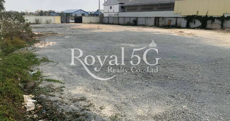 Land for rent at Prek Samrong Bridge