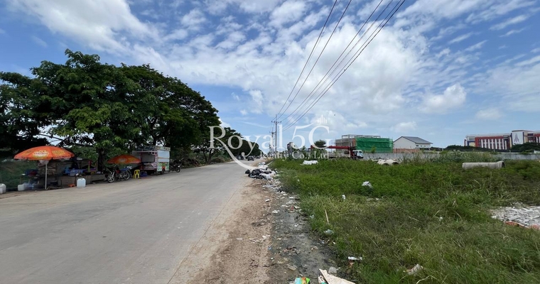 ដីសម្រាប់ជួល ជិតផ្លូវបុរីអង្គរ