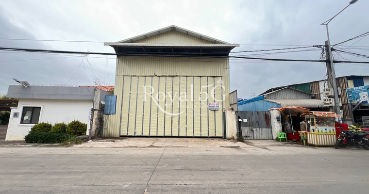 ឃ្លាំងសម្រាប់ជួល ខណ្ឌសែនសុខ ភ្នំពេញថ្មី ចុះពីផ្លូវម៉ុងឬទ្ធី